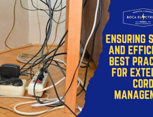 Ensuring Safety and Efficiency: Best Practices for Extension Cord Management