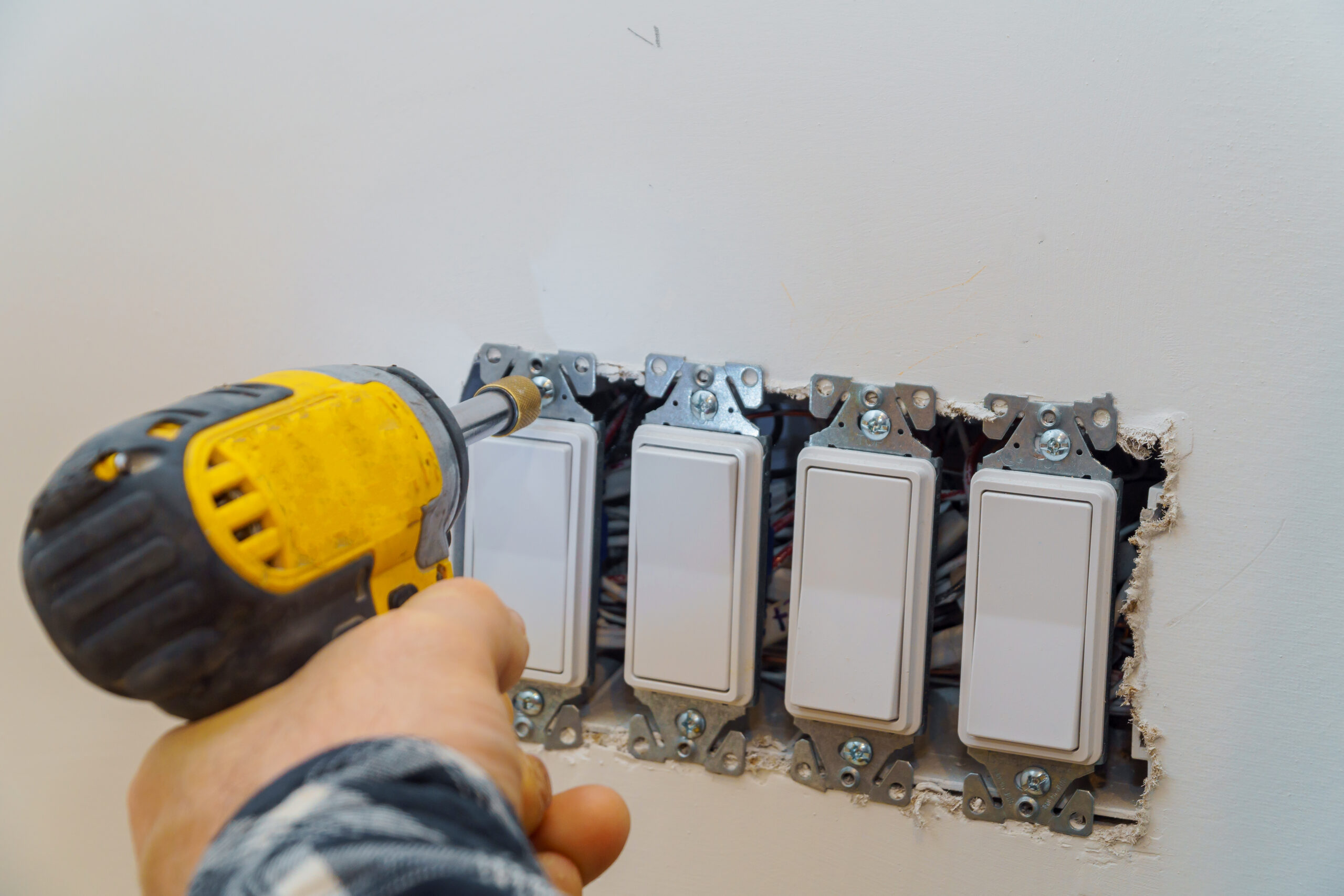 Upgrading electrical switches Boca Raton